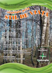 Revista Naturalia - Sanatate prin Stil de Viata - Nr. 8, Numarul 8 - Ianuarie 2010