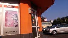 Afis publicitar pornografie stradala in apropiere de Biserica, sos Mihai Bravu vis-a-vis de metrou Muncii - 29.08.2015 - PublicBet - 3